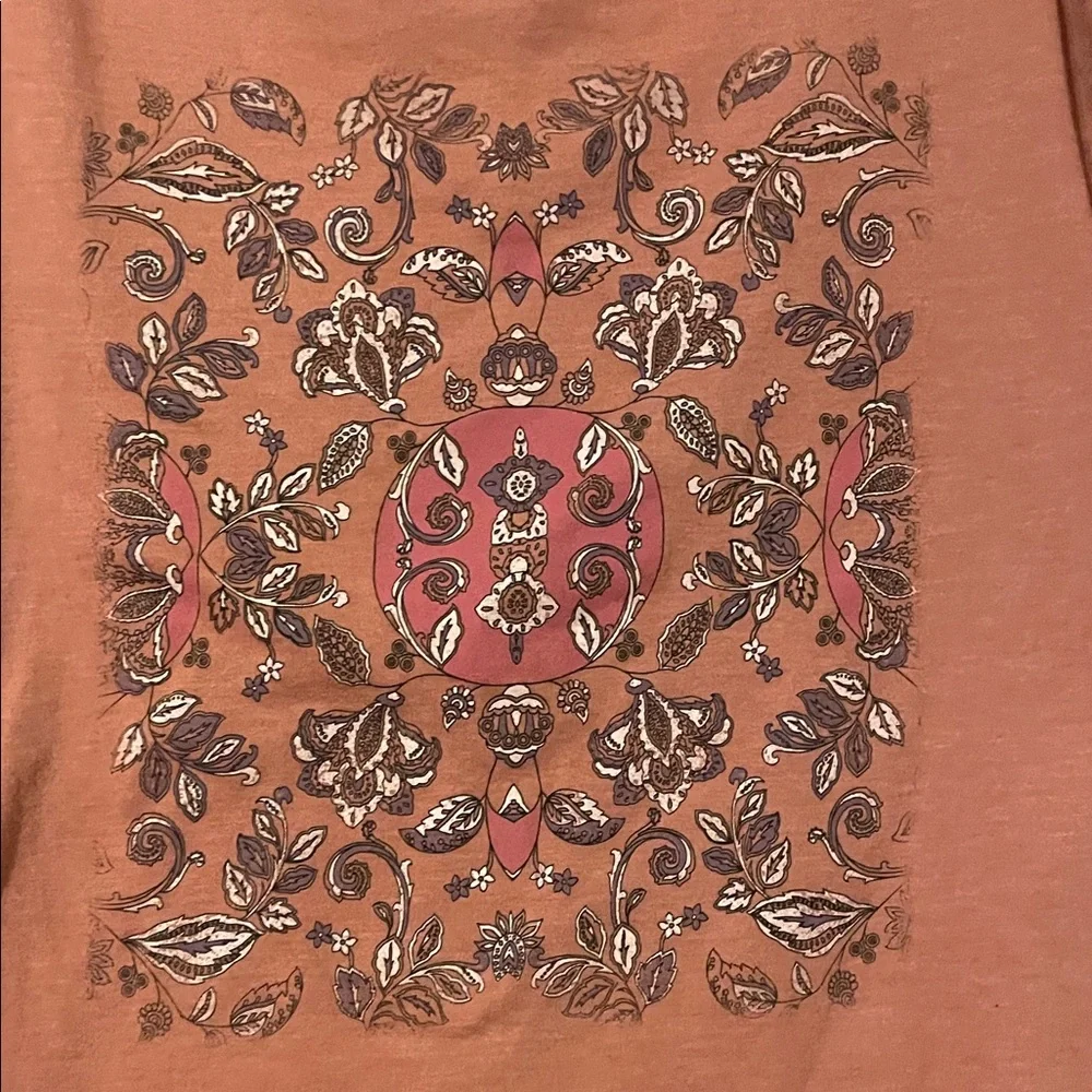 Free State Rust Floral Tee - Picture 3 of 6